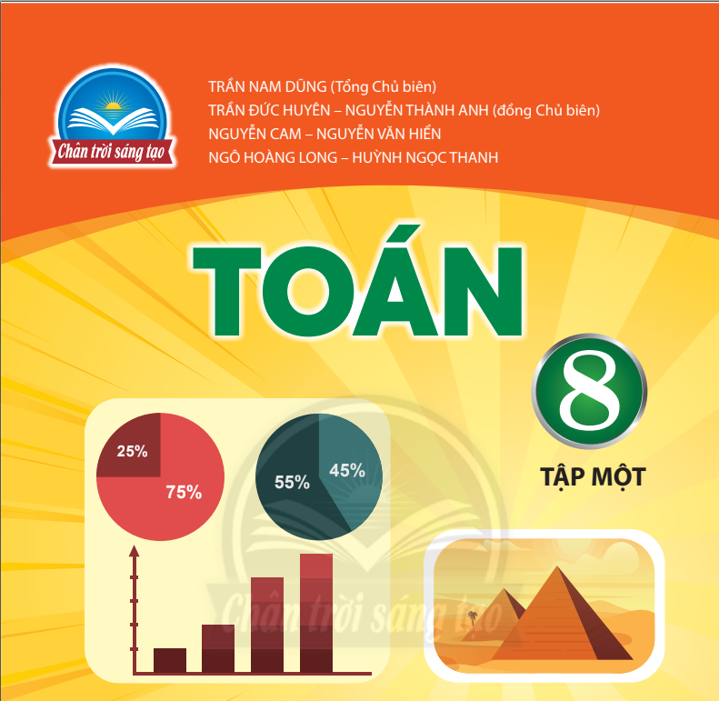 SÁCH GIÁO KHOA TOÁN 8 TẬP 1 CHÂN TRỜI SÁNG TẠO Miễn phí